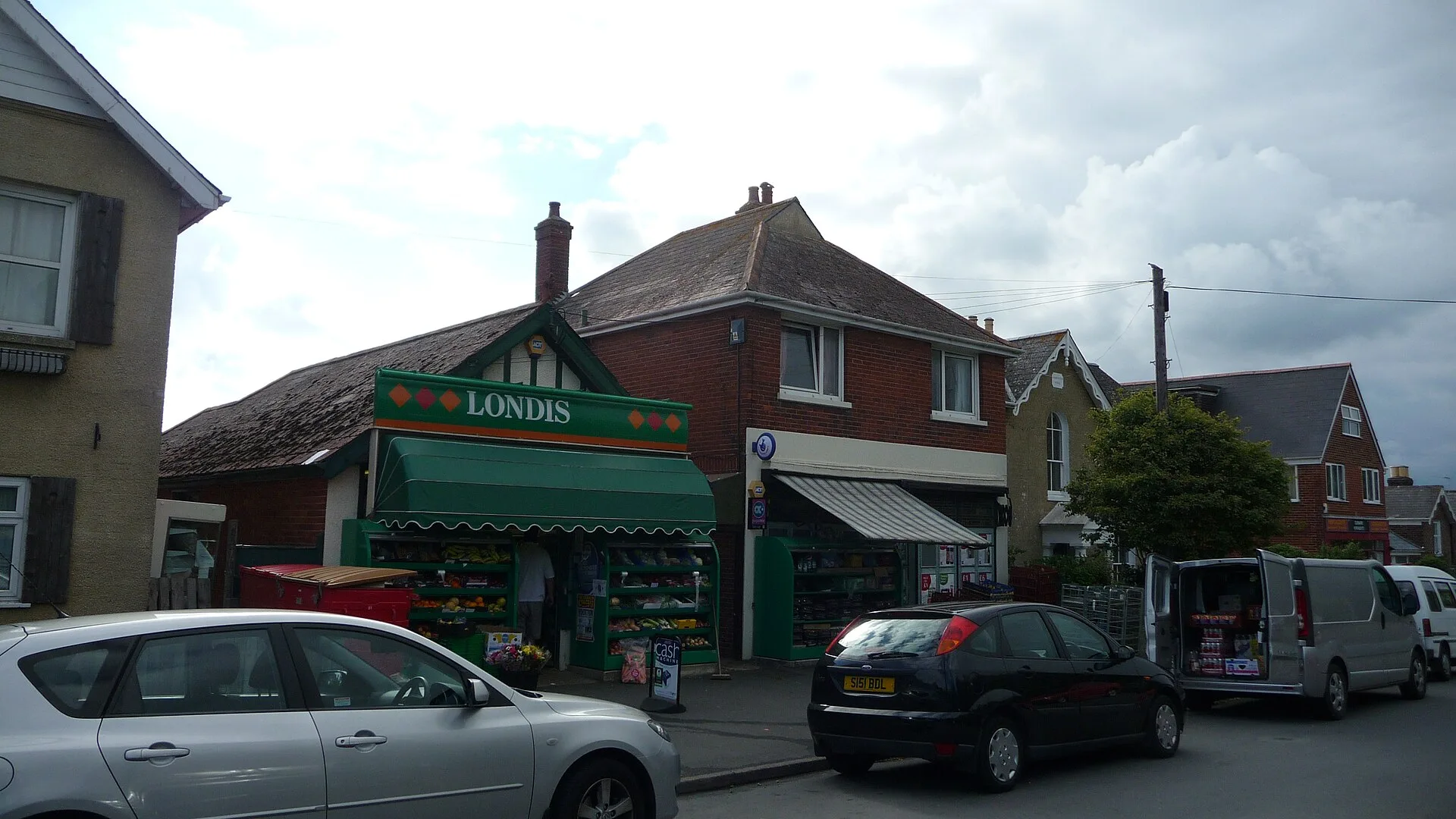 The Londis convenience store on Worsley Road, Gurnard , Isle of Wight . A very well used shop, it is still known by the locals as "Dow's", with that being the name of the original owner. I believe the shop is still owned by the family, but operates under a franchise agreement with Londis, as all Lon